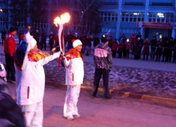 В Шахтах завершилась Эстафета Олимпийского огня В Шахтах завершилась Эстафета Олимпийского огня