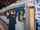 Поезд Деда Мороза проедет мимо станции Шахтная