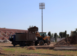Реконструкцию стадиона «Шахтер» будут вести круглосуточно